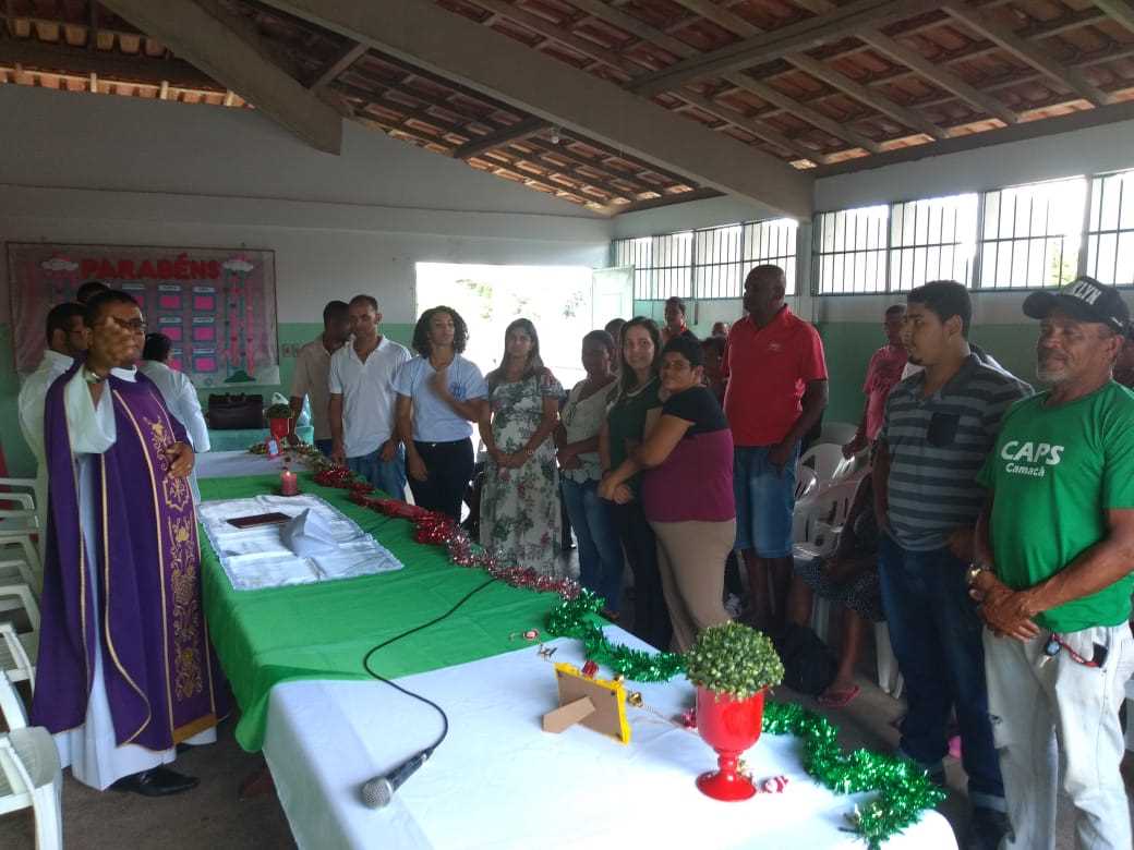 O CAPS Recebe Almoço em Confraternização de Fim de Ano